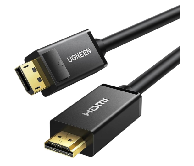 UGREEN Kabel DisplayPort - HDMI 4K 3m DP101 czarny 6957303812035 - 1293057 - zdjęcie